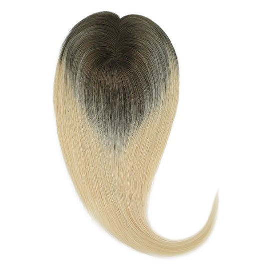 Hair Topper 3"x 5" Mono Base Ombre #T4/60